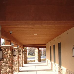 Cedar Soffit