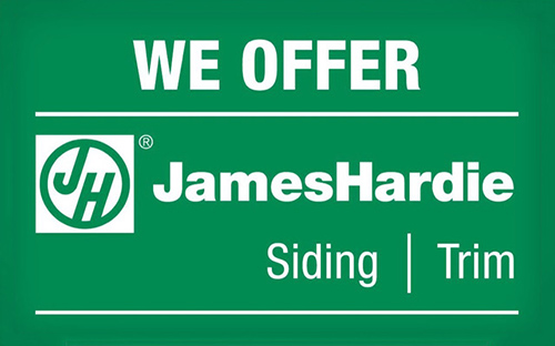 We offer James Hardie Siding and Trim We offer James Hardie Siding and Trim